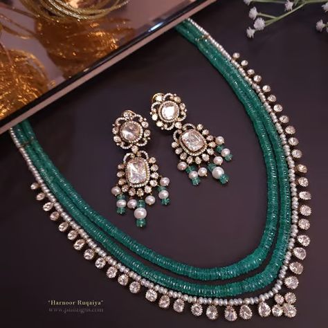 Kundan polki necklace