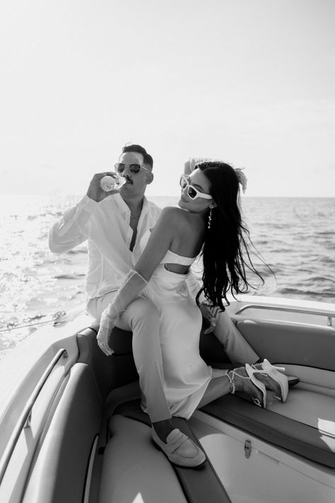 Sailboat Weddings, Boat Engagement Shoot, Yacht Photoshoot, Boat Engagement Photos, Boat Engagement, Sailboat Engagement, Sailboat Wedding, Asha Bailey, Boat Photoshoot