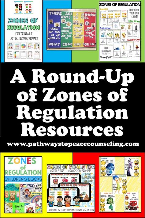 Zones Of Regulation Activities, The Zones Of Regulation, Regulation Activities, Special Education Behavior, Regulate Emotions, Zones Of Regulation, Elementary School Counseling, Free Printable Activities, School Social Work