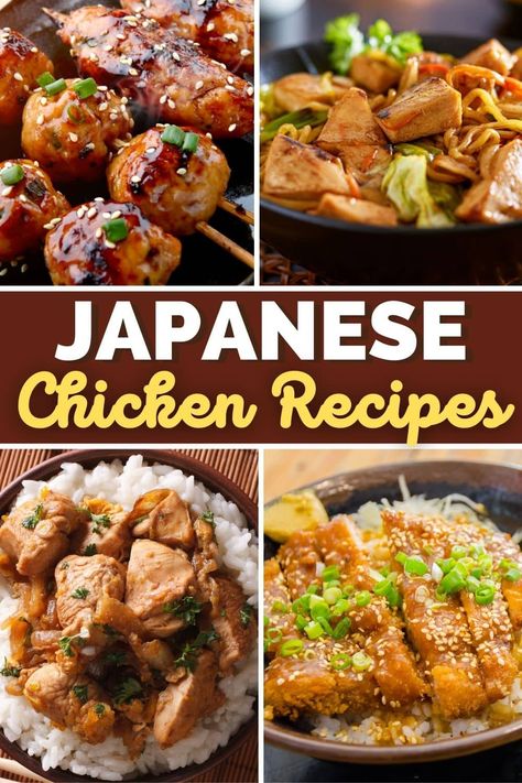 Japanese Chicken Cutlet Recipes, Teishoku Recipes, Japan Chicken Recipes, Japanese Entree Recipe, Asian Dinners Recipes, Japanese Chicken Recipe, Chicken Japanese Recipes, Easy Japanese Recipes Dinners, Japanese Recipes Traditional