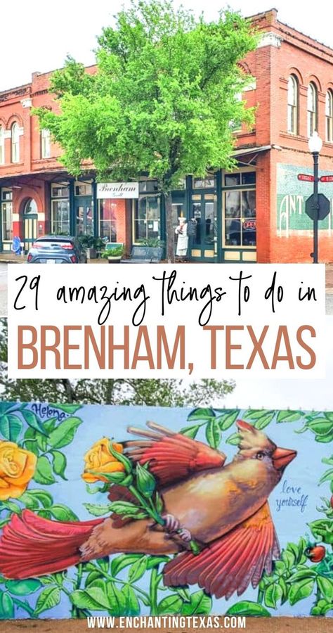 29 Amazing Things to do in Brenham, Texas Things To Do In Brenham Texas, Brenham Texas Things To Do, Smithville Texas, Texas Weekend Getaways, Texas Attractions, Texas Restaurants, Brenham Texas, Texas Travel Guide, Texas Bucket List