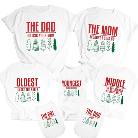 Family christmas shirts