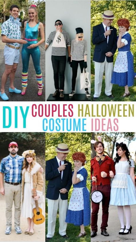 This year I’m determined to find the perfect DIY Couples Halloween Costumes for me and my boyfriend, and while I found some super cute ones I thought I would share them with you, too! Diy Couples Halloween Costumes, Easy Couples Costumes, Meme Costume, Halloween Costumes Diy Couples, Couples Halloween Costumes, Diy Couples Costumes, Couples Halloween Costume Ideas, Costumes Couples, Diy Kostüm