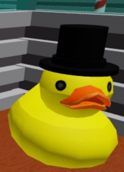 Roblox Duck, Silly Matching Pfp, Duck Pfp, Lucky Ducky, Duck Wallpaper, Duck Pins, Rubber Duckies, Duck Cartoon, Funny Duck