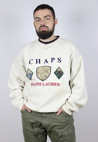 Sweatshirts Men, Men Sweatshirts, Ralph Lauren Sweatshirt, Chaps Ralph Lauren, Design Posters, Graphic Design Posters, Vintage Men, Mens Sweatshirts, Vintage 90s