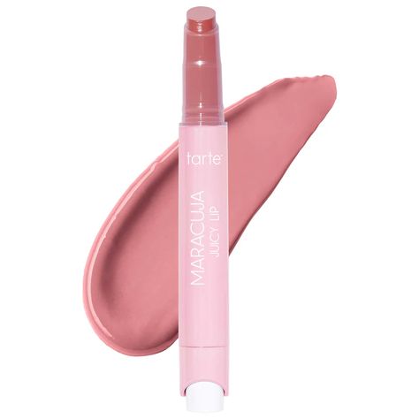 Tarte Makeup Products, Tarte Maracuja Juicy Lip, Tarte Lip, Maracuja Oil, Lip Gloss Balm, Hydrating Lip Gloss, Tarte Cosmetics, Juicy Lips, Tarte Makeup