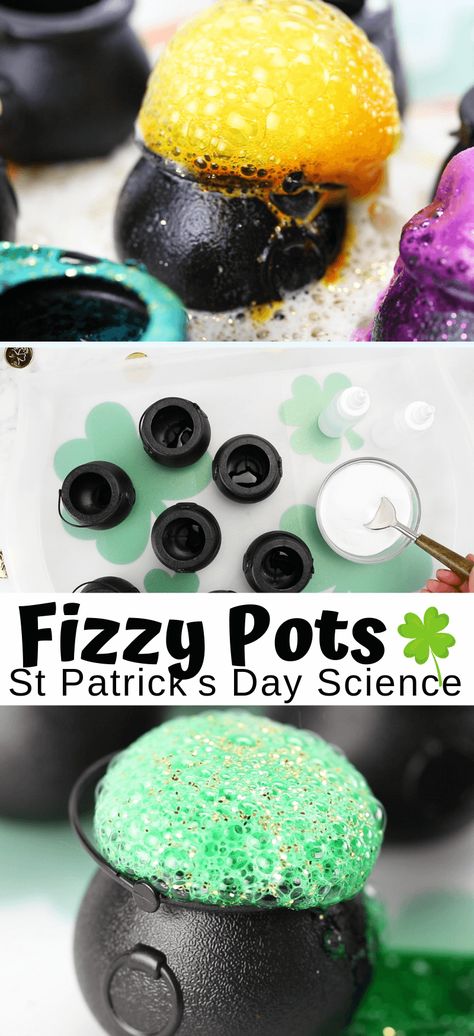 St Patricks Activities, Sant Patrick, March Crafts, St Patricks Crafts, St Patricks Day Crafts For Kids, St. Patrick’s Day, St Patrick Day Activities, March Activities, Science Activities For Kids