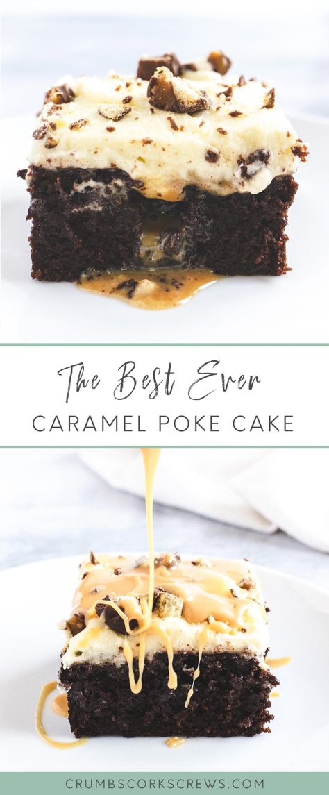 Chocolate Sea Salt Caramel Cake, Caramel Desserts Fancy, Caramel Sauce Cake, Caramel Fudge Cake, Oreo Caramel Cake, Sea Salt Caramel Cake, Easy Salted Caramel Cake, Salted Caramel Pretzel Cake, Salted Caramel Poke Cake