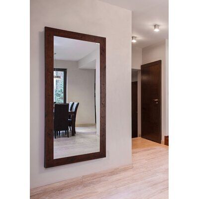 Wooden mirror wall decor