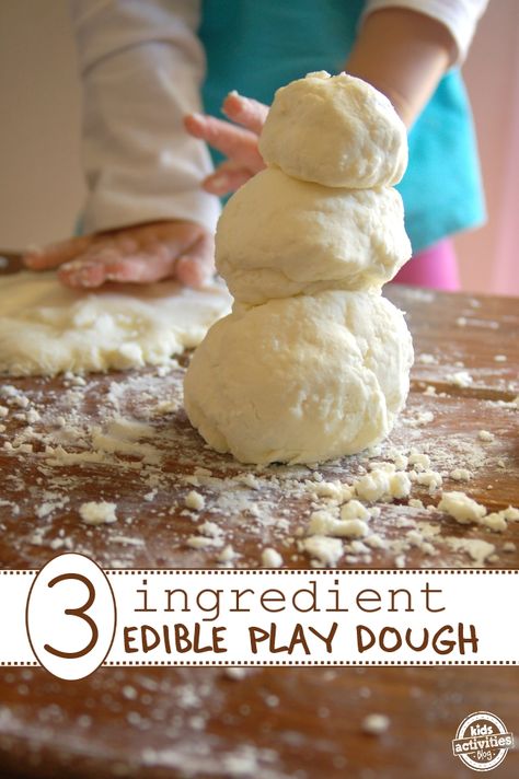 Edible Play Dough Recipe – Only 3 Ingredients! Edible Play Dough, Edible Play Dough Recipe, Edible Playdough, Play Dough Recipe, Homemade Playdough Recipe, Best Edibles, Playdough Recipe, Homemade Playdough, Play Dough