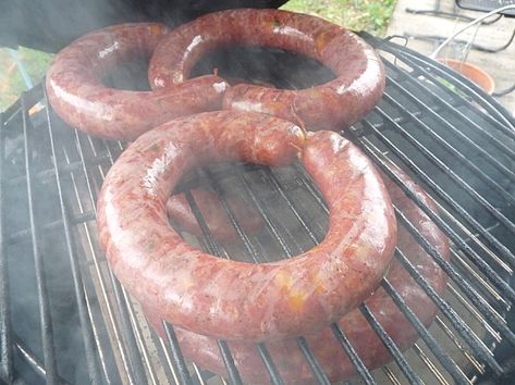 Venison Jalapeno Cheese Sausage (updated 11/14/13) – Griffin' s Grub Venison Summer Sausage Recipe, Brats Recipe, Deer Sausage, Venison Sausage Recipes, Summer Sausage Recipes, Deer Processing, Venison Sausage, Brats Recipes, Sausage Making Recipes