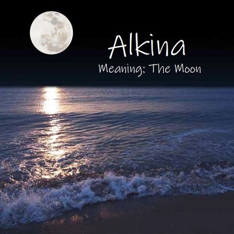 Alkina is a feminine name that means "The Moon." Names Meaning Moon, Names That Mean Moon, African Name, Moon Names, Feminine Names, Sweet Baby Names, Best Character Names, Girls Names, Aesthetic Names