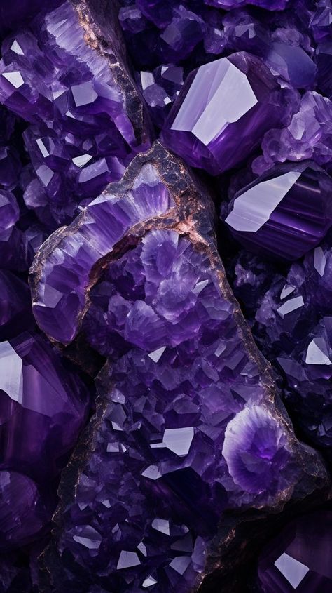 4K Agate, Malachite & Amethyst Wallpapers Gemstone Iphone Wallpaper, Purple Quartz Wallpaper, Deco Violet, Purple And Silver Wedding, Crystal Background, Purple Color Palettes, Purple Vibe, Purple Style, Crystal Aesthetic