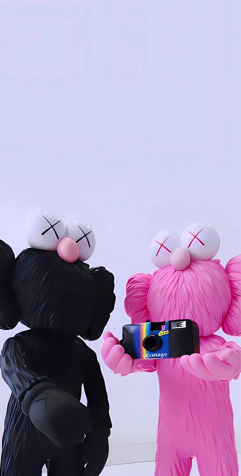 Kaws Discipline Wallpaper, Kaws 3d Wallpaper Pink, Hypebeast Aesthetic Wallpaper, Kaws Iphone Wallpaper Hd, Klaws Wallpapers, Kaws Colorful, Bearbrick Wallpaper Iphone, Hype Wallpaper Aesthetic, Kaw Wallpaper