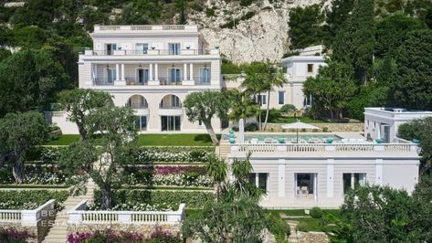 Luxury Belle Epoque Property | Beauchamp Estates Classical Facade, Classic Architecture, Terrace Garden, Pool Patio, French Riviera, Terrace House, Maine House, Belle Epoque, Luxury Apartments