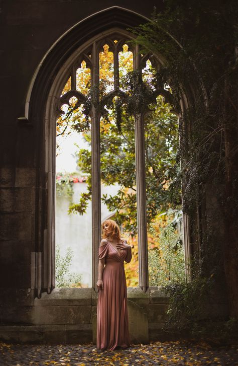 Princess Castle Photoshoot, Castle Senior Photos, London Birthday Photoshoot, Fairy Tale Senior Pictures, St Dunstan In The East Photoshoot, Archway Photoshoot, Old Time Photoshoot, Royalty Photoshoot Ideas, Cathedral Photoshoot