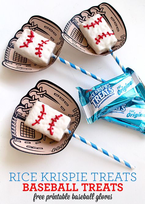 Baseball Treats, Baseball Snacks, Sports Snacks, Printable Baseball, Baseball Theme Birthday, Team Snacks, Baseball Theme Party, Baseball Crafts, Baseball Birthday Party