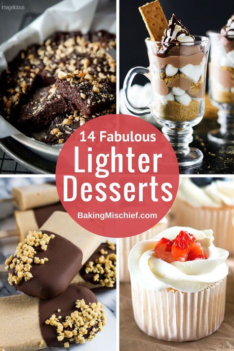 14 lighter desserts for when you're eating healthy! Lighter Desserts, Whipped Yogurt, Light Dessert, Light Desserts, Low Carb Keto Recipes, Cooking Inspiration, Frozen Desserts, Popular Recipes, Eating Healthy