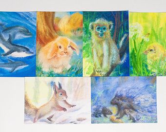 Set 6 pictures Forest Friends Prints Woodland Animals | Etsy Daughter In Law Gifts, Woodland Animal Nursery, Grey Bunny, Woodland Animal Prints, Waldorf Toys, Nursery Animal Prints, In Law Gifts, Waldorf Inspired, Forest Friends