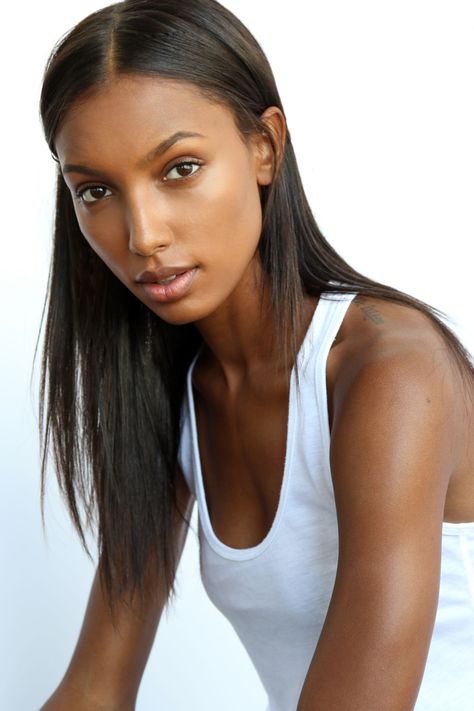 Models Digitals, Model Digitals, Pictures Of Jasmine, Skin Model, Jasmine Tookes, Img Models, Dark Skin Women, Dark Beauty, Long Black