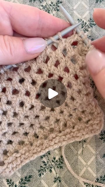 6,948 likes, 36 comments - jojoknitwear on March 1, 2023: "A mesh pattern. The backside is all purl. #knittersofinstagram #knitting #knittingpattern #knittingdesigner #handknit #handmade #handcrea..." Contemporary Knitwear, Handknit Design, Mesh Sweater, Mesh Pattern, Knitting Instructions, How To Knit, March 1, Knitting Tutorial, Knitwear Design