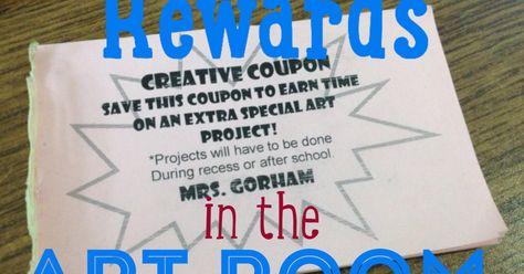 How to manage student behaviors int he art room with positive reinforcement! Student Reward System, Positive Behavior Rewards, Behavior Incentives, Student Of The Month, Student Rewards, Teacher Boards, Classroom Rewards, Student Behavior, Reward System