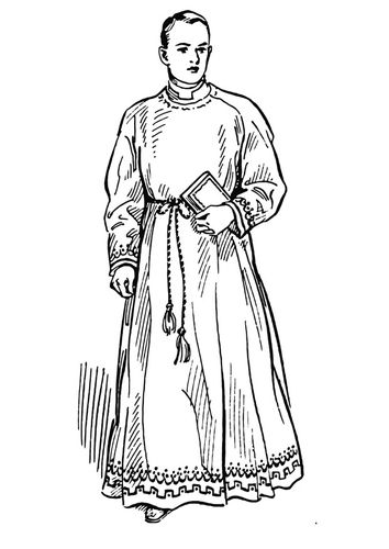 Coloring page priest Saint Agnes, Linear Art, Latin Mass, St Agnes, True Faith, Catholic Books, Free Coloring Sheets, Early Middle Ages, Catholic Kids