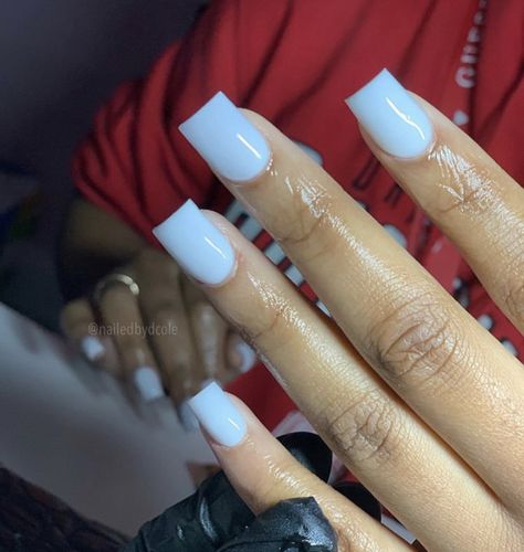 White Nails Acrylic With Design, Nut White Nails Acrylic, Boujee Nails Designs Short, Nails Acrylic With Design, Nut White Nails, Acrylic With Design, Toes Ideas, Short Classy Nails, Boujee Nails