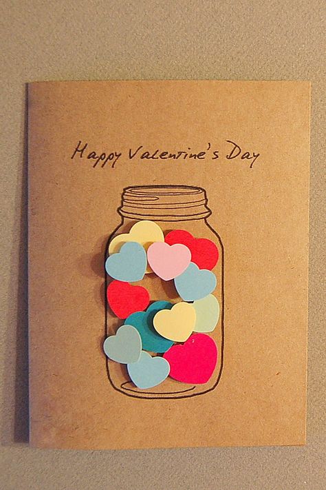 Selamat Hari Valentine, Kartu Ulang Tahun Diy, Hadiah Valentine, Diy Valentines Cards, Kartu Valentine, Homemade Valentines, Buku Skrap, Handmade Valentine, Birthday Cards Diy