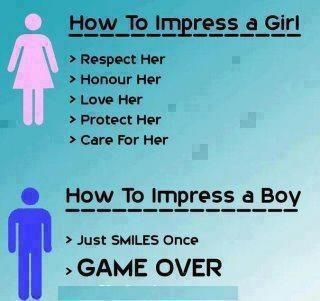 Difference between the way of impressing a boy and girl Funny Facts About Girls, Boyfriend Quotes Relationships, Boy Facts, Heart Touching Love Quotes, Haha So True, Funny Relationship Quotes, Extremely Funny, Love Quotes For Boyfriend, Funny Girl Quotes