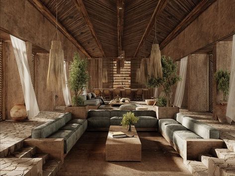 Slope House, Greece Villa, Casa Cook, Rock House, Tropical Living, Desert Dream, Open Plan Living Room, Casa Vintage, Bedroom Guest