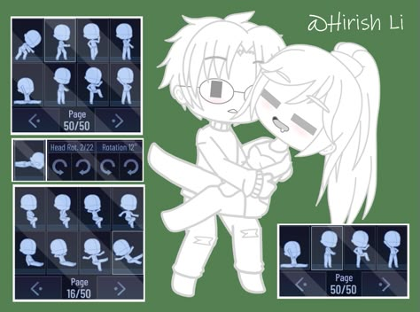 Gachalife Poses Base, Gacha Club Poses Ideas, Gacha Poses Ideas, Gacha Custom Poses, Gacha Club Poses, Club Poses, Pose Gacha, Gacha Custom Poses Couple, Gacha Pose