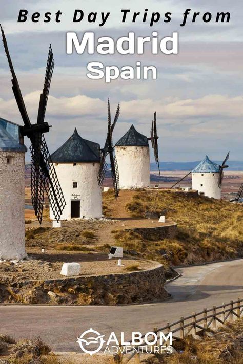 Looking for exciting day trips from Madrid? 🚗✨ Discover nearby hidden gems, historic landmarks, and scenic wonders that will take your breath away! 🏞️🏰 Plan your perfect escape with our ultimate guide. Day Trips From Madrid, Historic Landmarks, Madrid Travel, Travel Spain, Barcelona Travel, Visit Europe, Natural Park, Europe Travel Guide, Global Travel