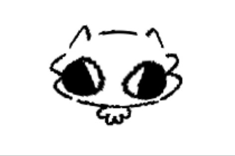 Crazy Cat Drawing, Derpy Cat Drawing, Drawn Cat Pfp, Mad Cat Drawing, Angry Cat Drawing, Silly Cats Drawing, Weird Pfp, Silly Sketches, Work Doodles