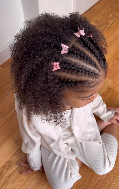 Jasmines Aesthetic, Black Daughter Hairstyles, Mixed Baby Hairstyles, Black Baby Girl Hairstyles, Mixed Girl Hairstyles, Baby Girl Hairstyles Curly, Baby Curls, Daughter Hairstyles, Cute Toddler Hairstyles