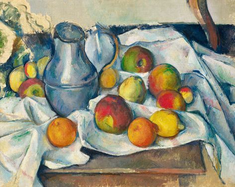 Cezanne Still Life, Paul Cezanne Paintings, Art Mini Toile, Maurice Utrillo, Painting Journal, Paula Patton, Istoria Artei, Fruit Painting, Paul Cezanne