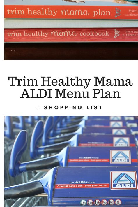 A no special ingredient Trim Healthy Mama plan that you can follow using items that are ALL found at your local ALDI! Aldi Menu Plan, Trim Healthy Mama Meal Plan, Aldi Shopping List, Trim Healthy Mama Diet, Shopping List Printable, Aldi Meal Plan, Trim Healthy Mama Plan, Aldi Shopping, Trim Healthy Momma