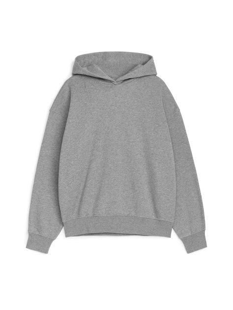 Hooded sweatshirt made from a soft French terry quality with a brushed inside. Oversized fit. Pink Ladies Outfit, Plain Hoodies, Fashion Journals, French Terry Hoodie, Knitwear Tops, Women Clothes, Sweatshirt Dress, Dream Clothes, Jacket Sale