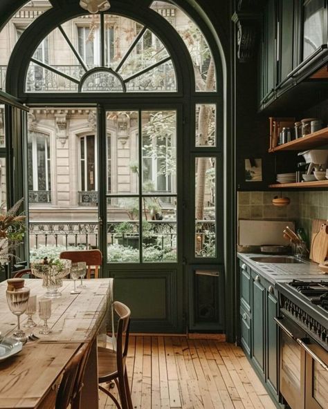 Amazing Greek Interior Design Ideas (40 Images) - Decoholic Greek Interior Design Kitchen, Greek Houses Interior, Greece Inspired Kitchen, Interior Design With Color, Greek Interior, Greek Interior Design, Fresh Interior Design, Columns Inside, Parisian Interior Design