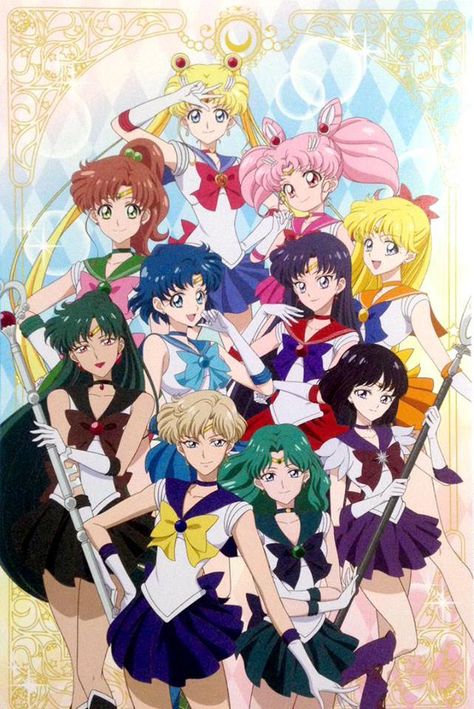 Sailor Moon Crystal - Season 3 official artwork Saylor Moon, Kamigami No Asobi, Arte Sailor Moon, Sailor Scout, Sailor Moon Stars, Sailor Senshi, Sailor Moon Usagi, Sailor Moon Aesthetic, Moon Wallpaper