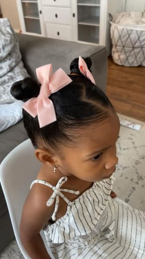 Black Baby Girl Hairstyles, Baby Girl Hairstyles Curly, Cute Toddler Hairstyles, Easy Little Girl Hairstyles, Girly Hairstyles, Kids Easter Hairstyles, Girl Hair Dos, Kids Curly Hairstyles, Lil Girl Hairstyles