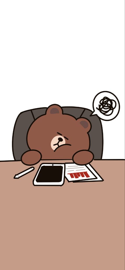 Brown Line Friends, Line Friends Wallpaper, Friends Wallpaper Iphone, Line Brown Bear, Cony Brown, Friends Winter, Bear Panda, Ayat Quran, Friends Wallpaper