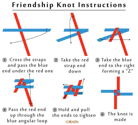 Friendship Knot | 101Knots Lanyard Knot, Scout Knots, Bowline Knot, Friendship Knot, History Meaning, Neck Tie Knots, Decorative Knots, Teen Programs, Knot Tying