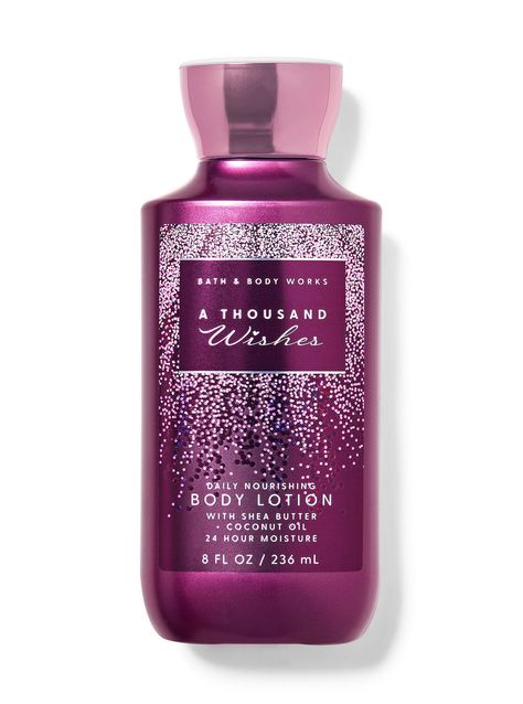 What it does: provides 24 hours of continuous moisture so your skin feels soft, nourished and conditioned. Bath And Body Works Lotions, Bath And Body Works Strawberry, Bath And Body Works Lotion, Basic Accessories, A Thousand Wishes, Boo Basket, Body Smells, Car Fragrance, Xmas List