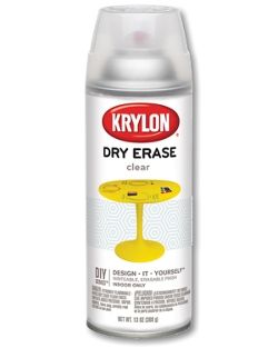 Dry Erase Paint - | Krylon Stencil Adhesive Spray, Krylon Makeup Products, Spray Paint For Plastic Products, Krylon Looking Glass Spray Paint, Cartoon Spray Paint Can, Dry Erase Paint, Spray Chalk, Krylon Spray Paint, Words On Wood