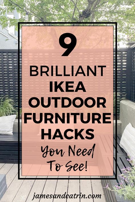 Transform your outdoor furniture with these brilliant Ikea hacks. Step-by-step guides and inspiration await! #IkeaOutdoorFurnitureHacks Ikea Garden Hack, Ikea Lounge, Ikea Patio, Ikea Applaro, Ikea Outdoor Furniture, Affordable Room Decor, Ikea Garden Furniture, Outdoor Hacks, Ikea Outdoor