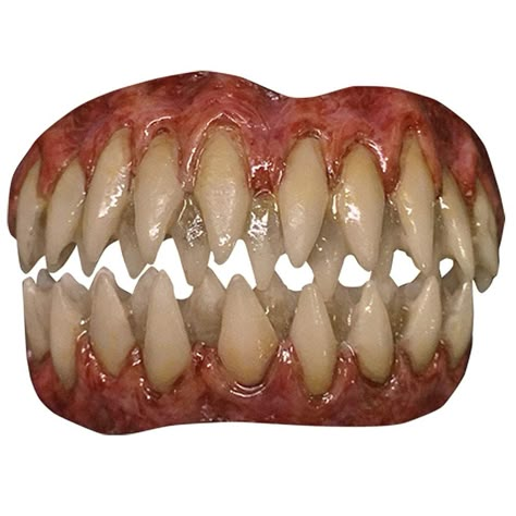 PRICES MAY VARY. Made in USA or Imported Officially Licensed Sculpted by Chris Gallaher Comes With Upper and Lower Teeth Made From Soft Flexible Plastic Meticulously Painted to Show Monsterous Detail Trick or Treat Studios is proud to offer their newest line of flexible costume teeth sculpted by Hollywood FX Teeth Specialist, Chris Gallaher. Bitemares Horror Teeth - Soul Eater Teeth come with upper and lower teeth and are made from soft flexible plastic. Each set of teeth are meticulously painte Tooth Halloween Costume, Fake Teeth Halloween, Tooth Costume, Soul Eater Evans, Fake Teeth, Monster Costumes, Trick Or Treat Studios, Halloween Costume Accessories, Halloween Monster