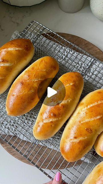 Berg Bakes on Instagram: "Sandwich rolls 🥖 or mini french breads? Not sure what to call these but they are heavenly. Recipe is in the video but I will also post it to bergbakes.com! We used them for French dip sandwiches and they were so good. #bergbakes #bread #frenchbread #baguette" Bread Baking Videos, Buggettes Bread Sandwich, Bakery Items Recipes, Mini Baguette Sandwiches, Bread Making Videos, French Garlic Bread, Roll Bun Hairstyle, Bread Design Ideas, French Breads