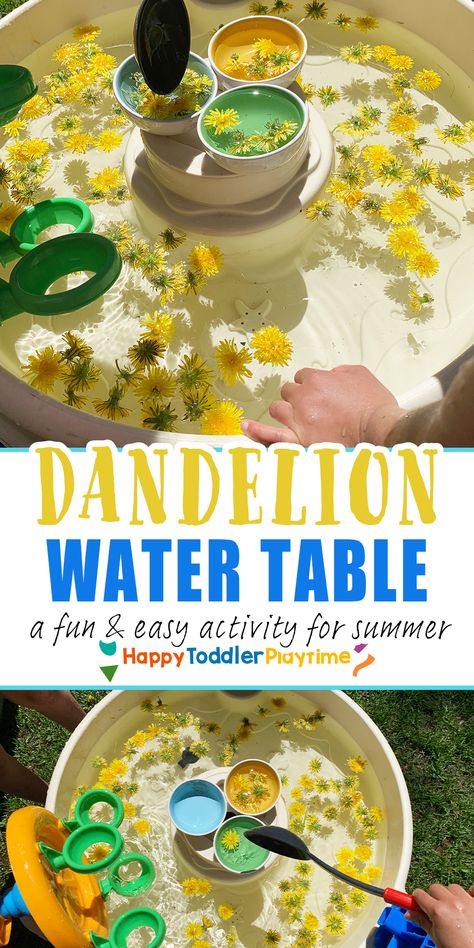 Water Table Ideas, Simple Paper Flower, Water Table Activities, Eyfs Activities, Nursery Activities, Summer Preschool, Toddler Sensory, Daycare Activities, Water Table