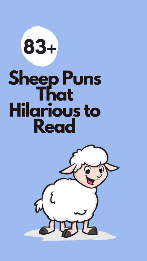 Looking for a playful and adorable source of humor? Our collection of hilarious otter puns will make ewe laugh out loud. Sheep Meme, Sheep Quote, Sheep Puns, Otter Puns, Witty Comebacks, Funny Sheep, Funny Poems, Halloween Pumpkin Designs, Cute Sheep